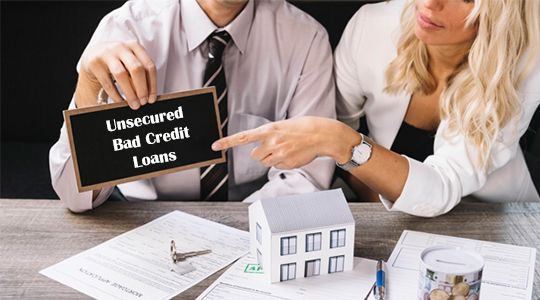 unsecured bad credit